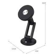 Automotive Magnetic Cell Phone Holder Car Dashboard Navigation Fixed Support Clip(White)