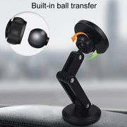 Automotive Magnetic Cell Phone Holder Car Dashboard Navigation Fixed Support Clip(White)