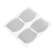 3 Sets Car Door Wrist Handle Protective Stickers Carbon Fiber Handle Protector(Silver) - Decorative Sticker by PMC TechLife | Online Shopping South Africa | PMC TechLife | Buy Now Pay Later Mobicred