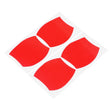 3 Sets Car Door Wrist Handle Protective Stickers Carbon Fiber Handle Protector(Red) - Decorative Sticker by PMC TechLife | Online Shopping South Africa | PMC TechLife | Buy Now Pay Later Mobicred