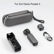 For DJI Osmo Pocket 3 XFJI Storage Box Water-resistant Drop-proof Mini Body Handbag Accessories(Dark Gray)