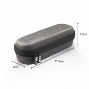 For DJI Osmo Pocket 3 XFJI Storage Box Water-resistant Drop-proof Mini Body Handbag Accessories(Dark Gray)