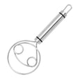 Stainless Steel Flour Mixer Flour And Egg Beaters Noodle Making Tools, Specification: Double Circle - free shipping - PMC TechLife - Order now!