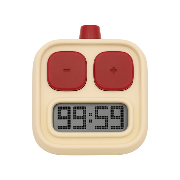 H-C-06 Robot Kitchen Timer Children Time Management Running Exercise Timer(Yellow)