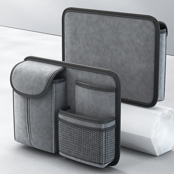 Car Seat Back Organizer Multifunctional Storage Bag Decorative Products(Gray)