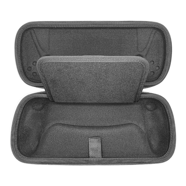 For Sony PlayStation Portal Hard Shell Case Portable Storage Bag, Style: PU Cross Line