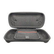 For Sony PlayStation Portal Hard Shell Case Portable Storage Bag, Style: PU Cross Line
