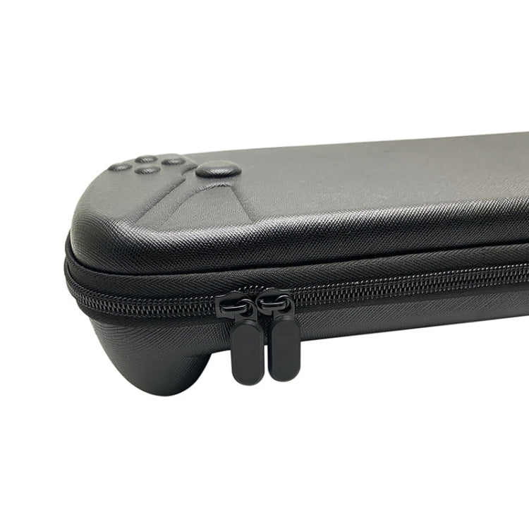 For Sony PlayStation Portal Hard Shell Case Portable Storage Bag, Style: PU Cross Line