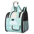 Simple Contrasting Pet Backpack Space Capsule Cat Bag Shoulder Dog Bag(Model 5 Green) - Pet Bags by PMC TechLife | Online Shopping South Africa | PMC TechLife | Buy Now Pay Later Mobicred