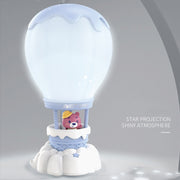 Cartoon Balloon Shape USB Charging Eye Protection LED Night Light Bedroom Reading Table Lamp, Color: Blue
