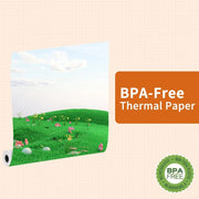 Phomemo 2rolls /Box A4 Writing Quick-Drying Thermal Paper 10-Year Long-Lasting For M832 / M833 / M834 / M835 Printer