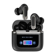 Color Screen Touch ANC Active Noise Reduction LCD Wireless Bluetooth Earphones(Black) - Bluetooth Earphone by PMC TechLife | Online Shopping South Africa | PMC TechLife | Buy Now Pay Later Mobicred