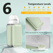 18W Baby Bottle Warmer With Digital Display & Night Light, Spec: Standard Version
