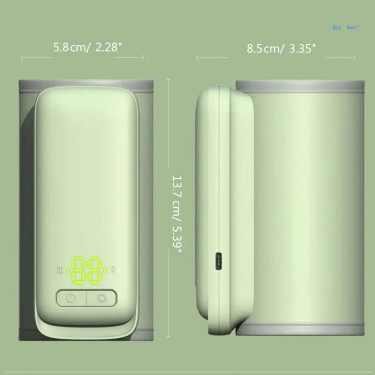 18W Baby Bottle Warmer With Digital Display & Night Light, Spec: Standard Version