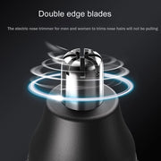 SPORTSMAN Men Electric Nose Hair Cutter, Size: USB Charging(Black)