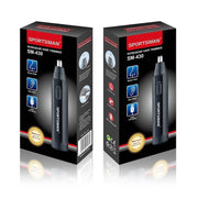 SPORTSMAN Men Electric Nose Hair Cutter, Size: Dry Battery(Black)