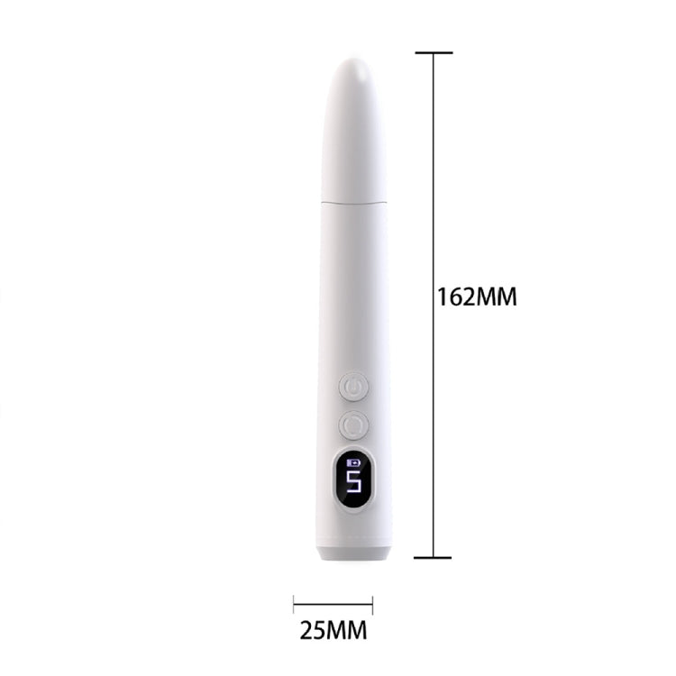 HX-10 LED Digital Display Multifunctional Nail Polisher Polishing and Exfoliating Manicure Tools(Pink)