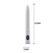 HX-10 LED Digital Display Multifunctional Nail Polisher Polishing and Exfoliating Manicure Tools(Pink)