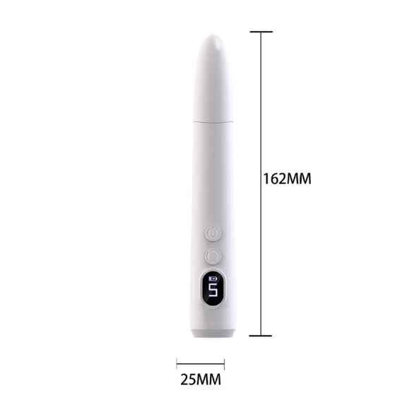 HX-10 LED Digital Display Multifunctional Nail Polisher Polishing and Exfoliating Manicure Tools(Pink)