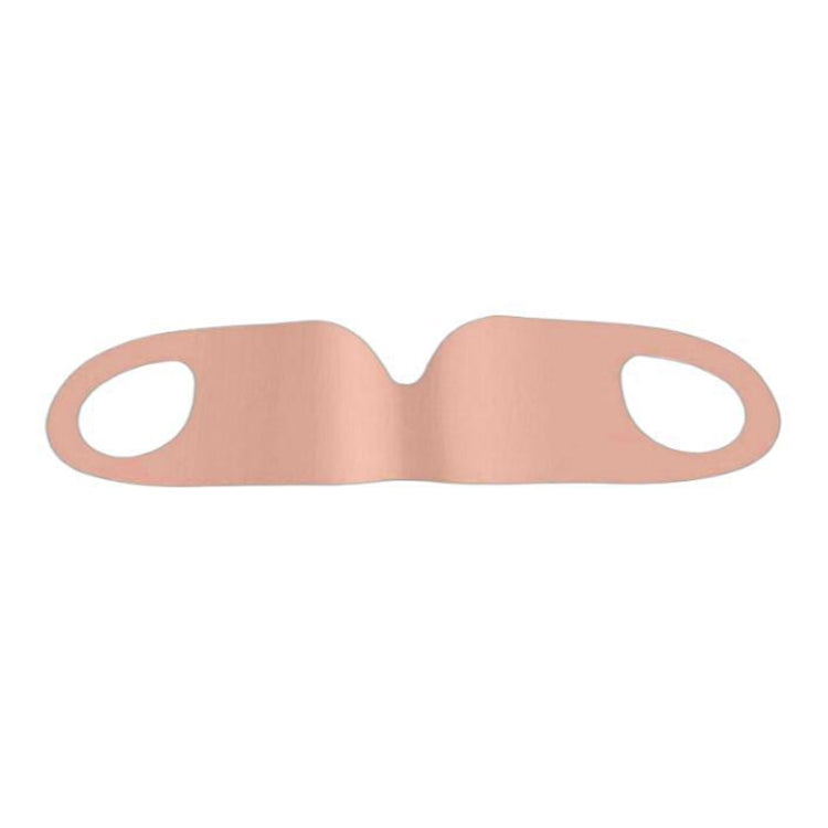 Strong Blackout Soft Relieve Fatigue Eye Protection Skin-Friendly Breathable Elasticity Washable Eye Mask, Size: M(Pink)