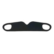 Strong Blackout Soft Relieve Fatigue Eye Protection Skin-Friendly Breathable Elasticity Washable Eye Mask, Size: L(Black)