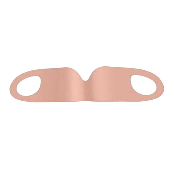 Strong Blackout Soft Relieve Fatigue Eye Protection Skin-Friendly Breathable Elasticity Washable Eye Mask, Size: L(Pink)