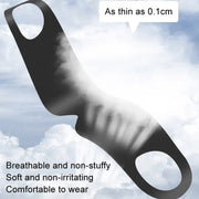 Strong Blackout Soft Relieve Fatigue Eye Protection Skin-Friendly Breathable Elasticity Washable Eye Mask, Size: L(Pink)