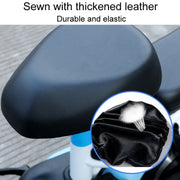 Electronic Bicycle Thickened Leather Heat Insulation Water-resistant Universal Seat Cushion Covers, For: Front Seat