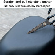 Electronic Bicycle Thickened Leather Heat Insulation Water-resistant Universal Seat Cushion Covers, For: Front Seat