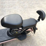 Electronic Bicycle Thickened Leather Heat Insulation Water-resistant Universal Seat Cushion Covers, For: Front Seat