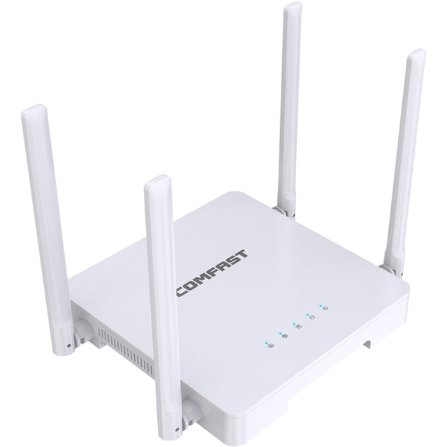 COMFAST CF-N1 V2  300Mbps WIFI4 Wireless Router With 1 Wan + 4 Lan RJ45 Ports,EU Plug