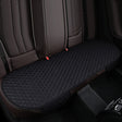 Non-Slip Rhombus Imitation Linen Car Seat Cushion, Color: Black Back Row - Seat Accessories by PMC TechLife | Online Shopping South Africa | PMC TechLife | Buy Now Pay Later Mobicred