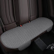 Non-Slip Rhombus Imitation Linen Car Seat Cushion, Color: Gray Back Row - Seat Accessories by PMC TechLife | Online Shopping South Africa | PMC TechLife | Buy Now Pay Later Mobicred