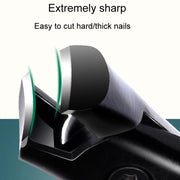 Large Opening For Thick And Hard Nail Clippers Anti-Splash Nail Scissors(Green)