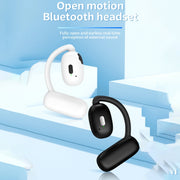 Bluetooth V5.4 Hanging Ear Wireless Earbuds Stereo Sound Headphones(Black)