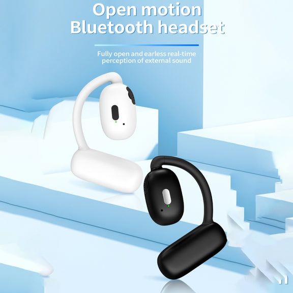 Bluetooth V5.4 Hanging Ear Wireless Earbuds Stereo Sound Headphones(Black)
