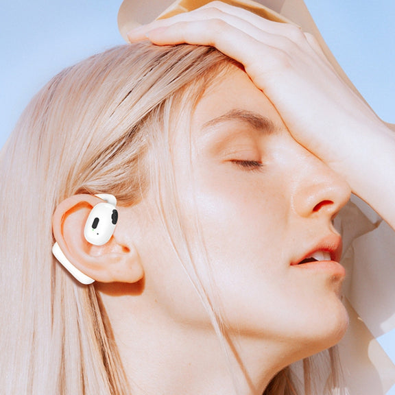Bluetooth V5.4 Hanging Ear Wireless Earbuds Stereo Sound Headphones(Black)