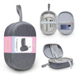 JYS-APP001 For Apple Vision Pro Headset Storage Bag VR Glasses Anti-Scrape Portable Bag, Color: Gray Linen - VR Accessories by JYS | Online Shopping South Africa | PMC TechLife | Buy Now Pay Later Mobicred