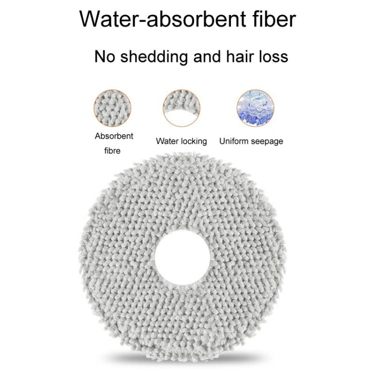 For Ecovacs X2 / X2 Pro Vacuum Cleaner Accessories, Model: Side Brush White