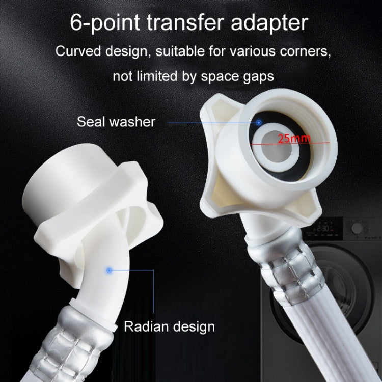 Fully Automatic Washing Machine Water Inlet Hose Adapter, Length: 1m