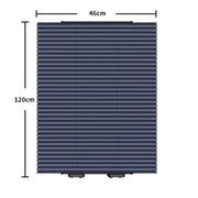 46 x 120cm Car Front Gear Auto Retractable Sunshade Household Pleated Window Covering