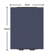 65 x 150cm Car Front Gear Auto Retractable Sunshade Household Pleated Window Covering