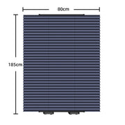 80 x 185cm Car Front Gear Auto Retractable Sunshade Household Pleated Window Covering