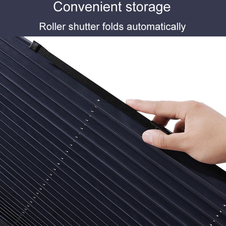 80 x 185cm Car Front Gear Auto Retractable Sunshade Household Pleated Window Covering