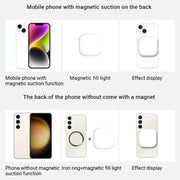 Mini Magnetic Fill Light Rechargeable Tri-Color Temperature Selfie Light