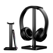 Desktop Headphone Holder Cell Phone Tablet Stand(White)