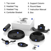 AMVR TYBP1 VR Desktop Storage Display Rack For Apple Vision Pro / Meta Quest 3 / Pico 4 / PlayStation VR 2(Black)