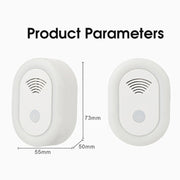 Adjustable Night Light Ultrasonic Mosquito Repeller Mini Home Electronic Mouse Repeller, Spec: AU Plug(White)