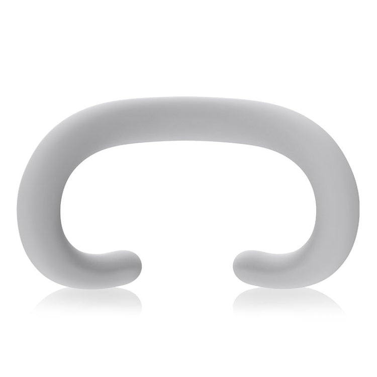 For Apple Vision Pro Silicone Eye Mask Sweatproof Dustproof Replaceable Silicone Case(White)