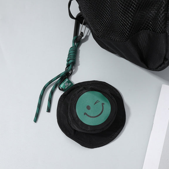 Portable Fisherman Hat Bag Coin Key Pouch Mini Bag Hanger, Color: Orange